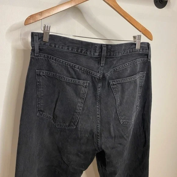 AGOLDE Lana Mid Rise Vintage Straight Jeans - Picture 9 of 9